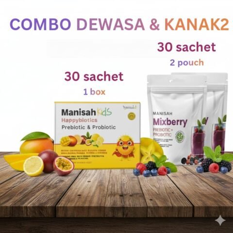 Combo Manisah Dewasa + Kanak-Kanak